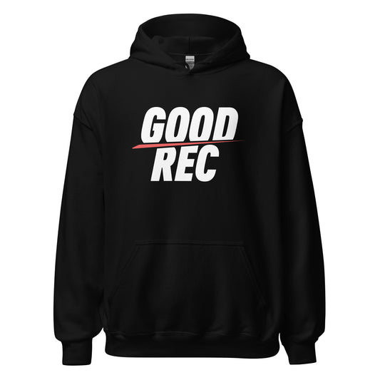 GoodRec Hoodie - Black/Charcoal