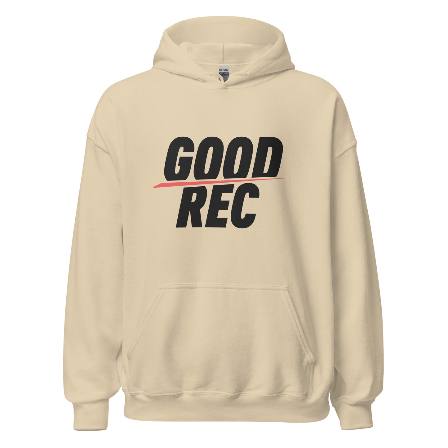 GoodRec Hoodie - Sand/White